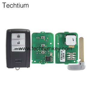 KEYDIY ZB serisi akıllı uzaktan anahtar ZB14-3 akıllı evrensel anahtar ZB14 Acura tarzı için 3 düğme uzaktan - Product Image 1