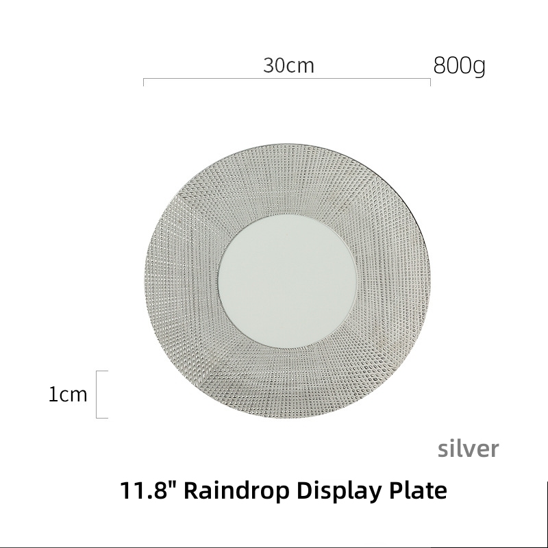 Raindrop Display Plate