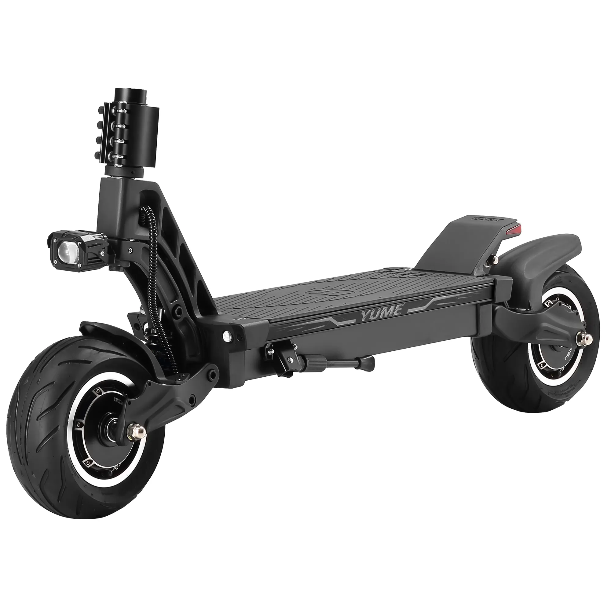 YUME HAWK Pro卸売ビッグパワー60v6000wデュアルモーター10インチファットタイヤ電動折りたたみ式スクーター大人用取り外し可能シート付き