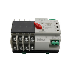 AC elektrik mikro Transfer anahtarı için özelleştirilmiş 4P çift güç otomatik Transfer anahtarı (ATS) ray mikro anahtarı - Product Image 2