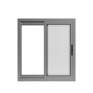 Son pencere tasarımları özel pencereler fabrika kahverengi Upvc alüminyum alaşımlı kapı ve pencereler özel pencereler - Product Image 2
