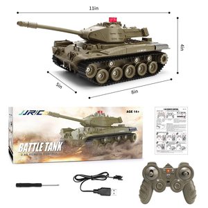 JJRC Q85 RC Tank Model 2.4G RC <strong>Programmable</strong> Crawler Tank, Sound Effects Military Tank 1/30