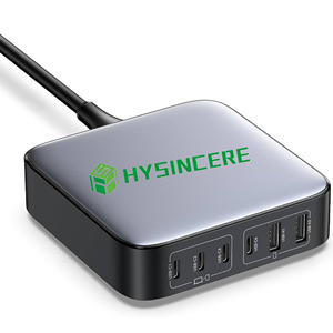 Toptan hızlı tip C Pd 65W USB Gan şarj 125W çıkış gücü ile Qc 4.0 3.0 hızlı şarj için ab abd İngiltere Au tak - Product Image 5