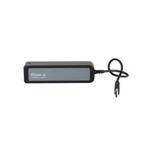 2-канальный преобразователь Dante с USB в цифровую сетевую аудиосистему Dante с питанием от переключателя Ethernet или инжектора PoE - Product Image 1