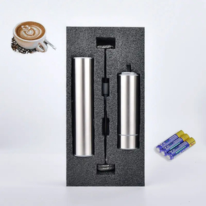 Chất lượng cao xách tay thép không gỉ sữa Frother mạnh mẽ điện Whisk tùy chỉnh <span class=keywords><strong>Mini</strong></span> cà phê & Trà Công cụ <span class=keywords><strong>mini</strong></span> <span class=keywords><strong>Mixer</strong></span> Máy xay sinh tố - Product Image 3