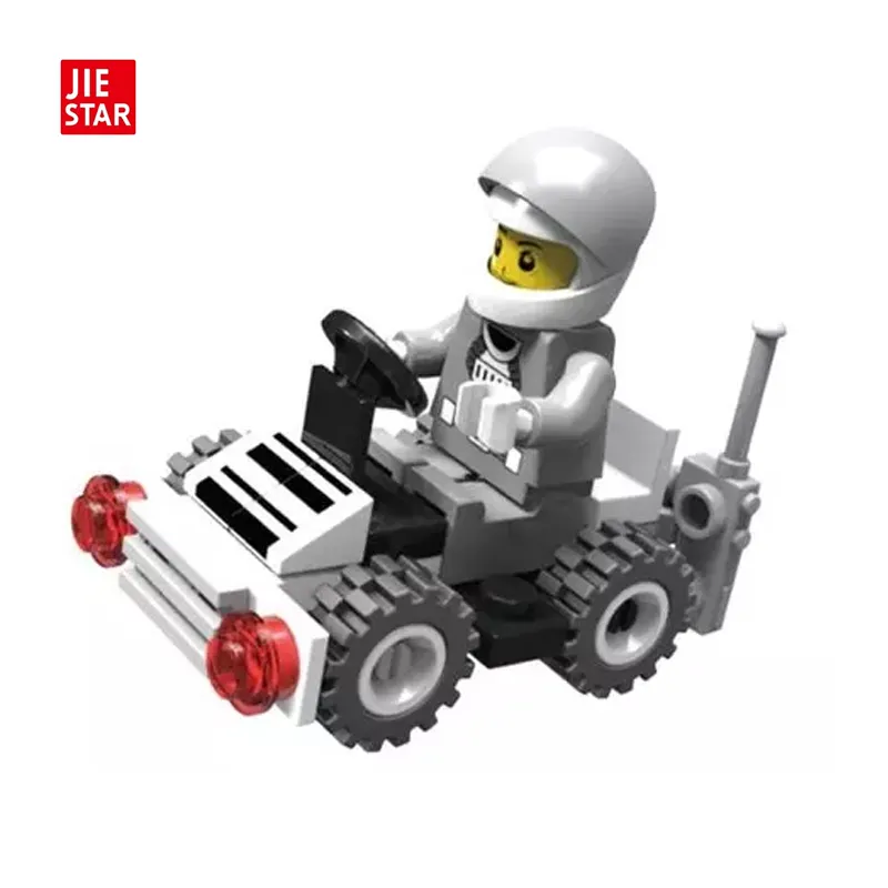 Jiestar brinquedos 36 pçs, conjunto de construção lunar rover, brinquedos 2022, ebay, venda quente, blocos de construção plásticos para crianças