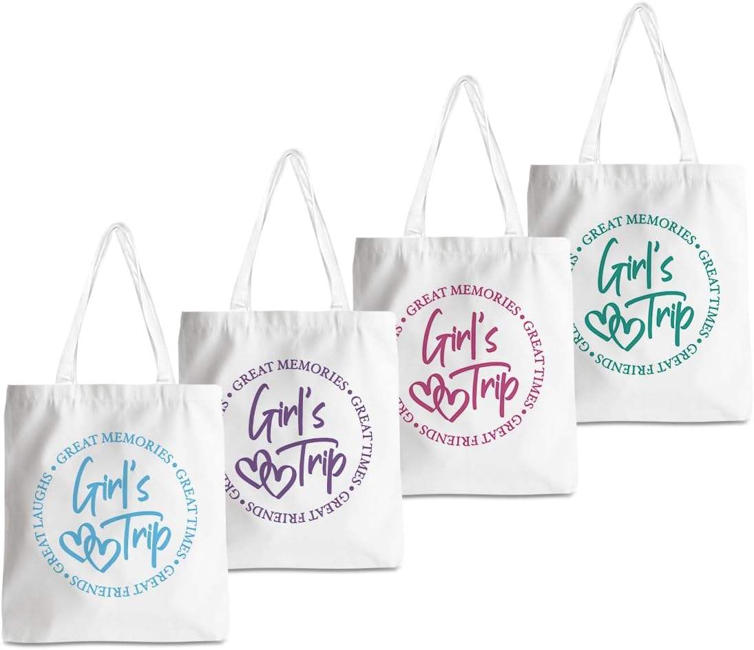 Voyage entre filles bleu-violet-rouge-vert