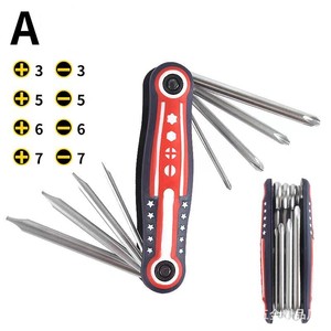<strong>Hex</strong> <strong>Key</strong> Set with 8 Different Sizes Heavy Duty Folding Allen Wrench Tool with Extra Long <strong>Hex</strong> <strong>Keys</strong> Portable Kit Maintenance - Product Image 3