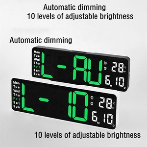 Настенные часы с цифровым дисплеем - Product Image 3