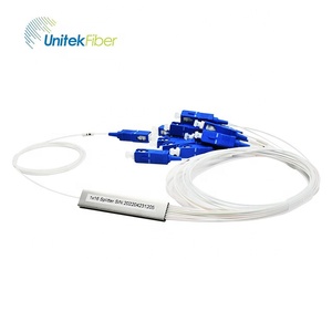 Reti centro dati ottico plc splitter mini acciaio tipo 1*16 SC UPC 0.9MM 1M 1.5M fibra splitter - Product Image 5