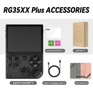 ANBERNIC RG35XX + PLUSハンドヘルドポータブルレトロビデオゲームコンソール | 3.5インチIPSスクリーンハンドヘルドゲームプレーヤーPSPをサポート