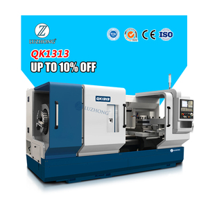 Máquina de roscado de tubería automática QK1313, cama plana de alta resistencia, cnc, máquina de torno de roscado para tuberías - Product Image 2