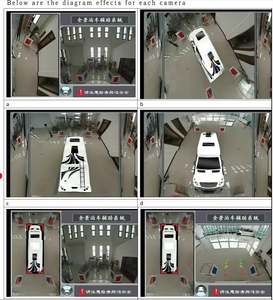 工厂360度全景3d高级环视监控系统环视摄像头系统记录360汽车安全摄像头 - Product Image 3