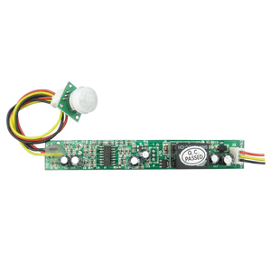 Módulo de interruptor de luz con sensor de movimiento, componentes electrónicos Pir, Detector infrarrojo preciso, DC12V