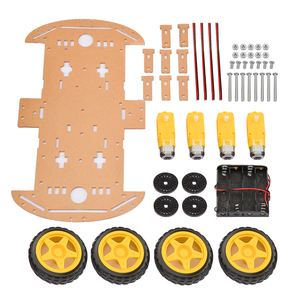 Hız enkoder yeni ile 4WD akıllı Robot araba şasi kitleri - Product Image 6