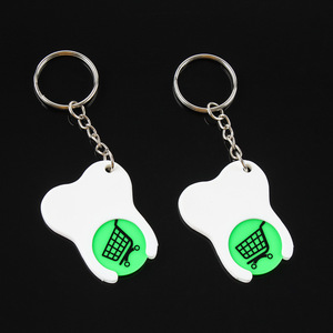 Token numerado brinquedos crianças token operado jogo de tabuleiro acrílico vending machine compras carrinhos carrinhos plástico token moeda chaveiro