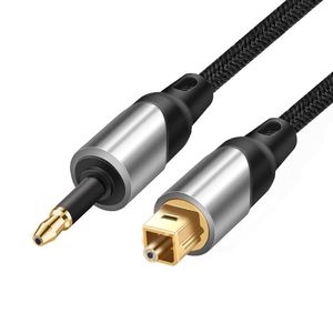 Amplificador de Audio de fibra óptica de salida de 3,5mm, decodificador de altavoz, decodificador de Audio de PVC, consola mezcladora para Monitor, proyector, ordenador - Product Image 1