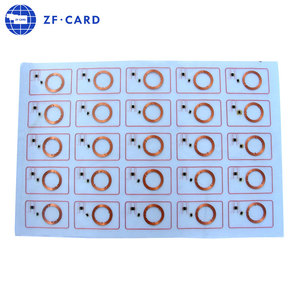 カスタマイズされたサイズPVC EM4100/Fudan 1kチップインレイ/prelam - Product Image 2