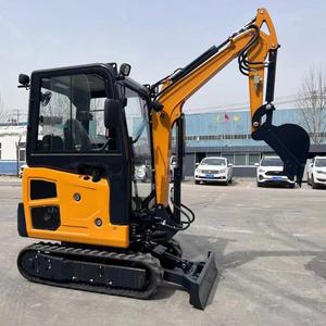 เครื่องขุดขนาดเล็กเครื่องยนต์ EPA Kubota 3.0ตันรถขุดขนาดเล็ก3/4T พร้อมระบบไฮดรอลิกสำหรับใช้ในบ้าน