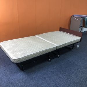 寝室の睡眠を休んでいるホテルのための2つ折り省スペース目に見えない金属フレーム折りたたみベッド - Product Image 5