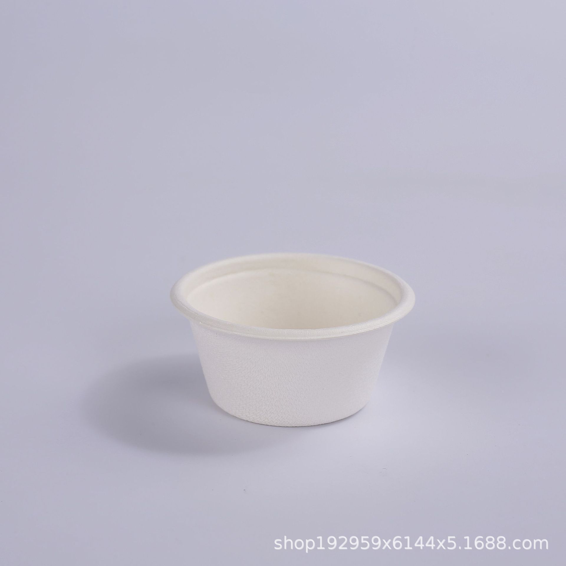 Vasitos para salsa de 2 oz (100 juegos con tapas de PET blancas)