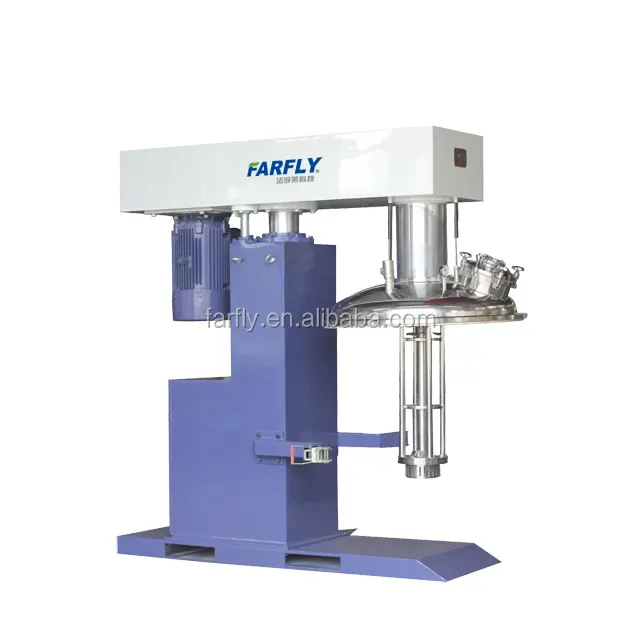 Shanghai Farfly vacuum emulsifying mixer 100L  Homogenizer  emulisfing machine  high searing emulsifying machine