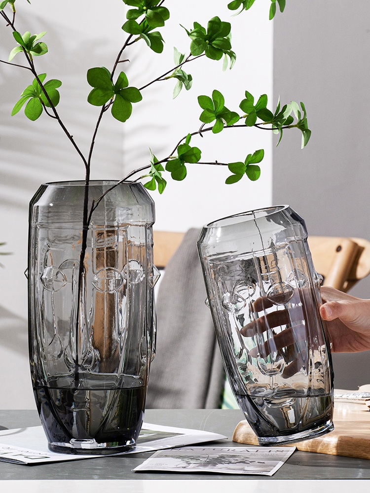 Factory Produced Wholesale Glass Luxury Vase Glass