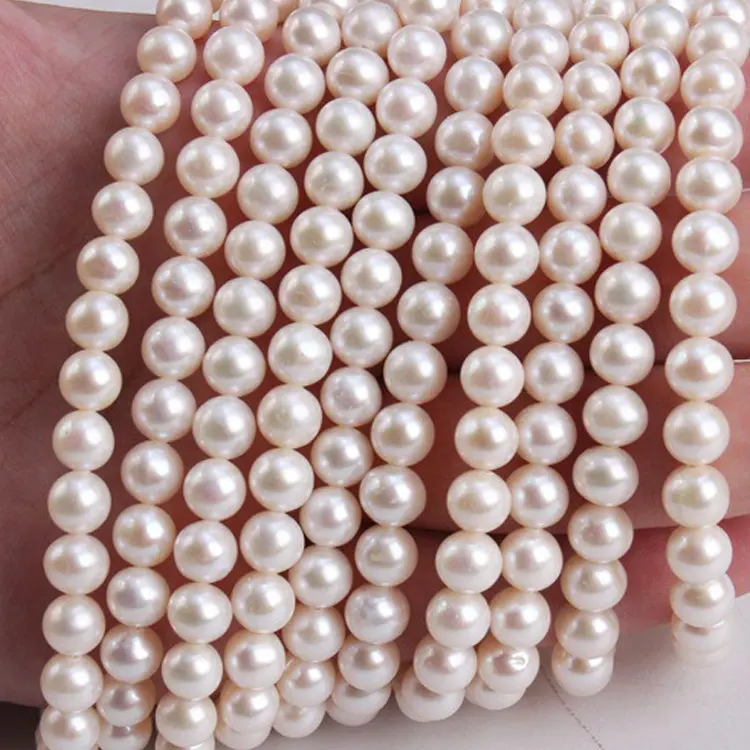 Cadena de perlas de agua dulce naturales de 2-13mm, Perla suelta, blanco, rosa, púrpura, redonda, natural, para bebé, Akoya, para la fabricación de joyas