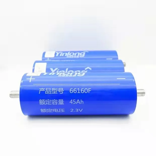 Bateria de lítio titanato, baterias de lítio de 2.3v 25ah 30a 40ah 50ah lto66160k grau a bateria de titanado de lítio bateria de 66160