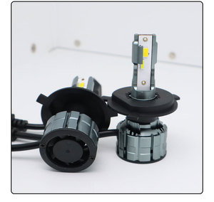 Üç renk 6000k renk sıcaklığı ön aydınlatma ile sınır ötesi yeni R13 araba LED farlar Ultra parlak H4 - Product Image 2