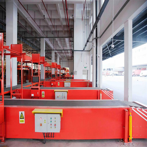Truck Container <strong>Loading</strong> <strong>and</strong> <strong>Unloading</strong> <strong>Machine</strong> Portable Type 5 Sections Stretch Belt Mobile Telescopic Boom Conveyor