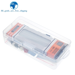 Kit di avviamento per Breadboard Arduino Uno R3 kit di apprendimento semplice di base, rilevamento del livello del suono/acqua/umidità/distanza, controllo LED