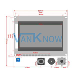 12864 Display LCD Controller Adapter Für RAMPS 1.4 Reprap Mendel GM 3D Drucker teile - Product Image 1