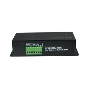 Digital <strong>Display</strong> 3CH RGB 4CH RGBW <strong>LED</strong> Strip Light <strong>DMX</strong> <strong>Controller</strong> DMX512 Decoder <strong>for</strong> RGB RGBW Strip Lights - Product Image 3