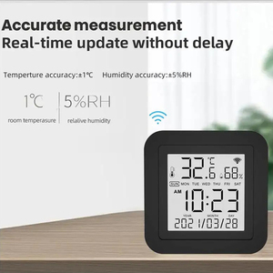 Telecomando Smart IR di mercato con sensore di temperatura e umidità controllo APP Tuya supporto remoto intelligente IR Alexa Google - Product Image 5