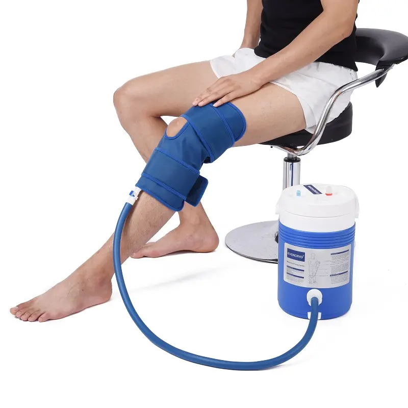 جهاز معالجة بالضغط البارد للركبة من Ice Fisioterapia, جهاز العلاج الطبيعي للركبة لإعادة التأهيل بسعر الجملة