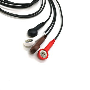 Medische <span class=keywords><strong>Ecg</strong></span> Aha 4 Lood <span class=keywords><strong>Ecg</strong></span> Holter Kabel Holter <span class=keywords><strong>Ecg</strong></span> Voor Schille - Product Image 3