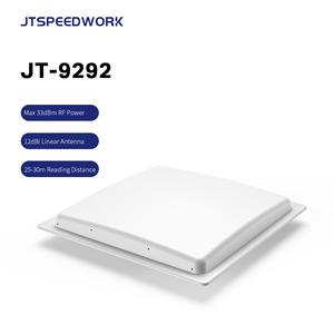 JT-9292 UHF RFID lettore a lungo raggio 15-30m 12dBi polarizzazione TCP IP RFID lettore di controllo di accesso per Smart Card lettore USB RFID