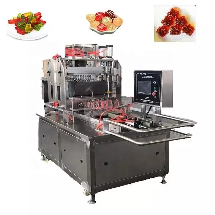 Máquina para hacer dulces, dulce y suave, línea de producción de dulces de gelatina