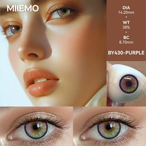 Miiemo vòng tròn màu Kính áp tròng thiết kế mềm Màu mắt kính áp tròng - Product Image 3