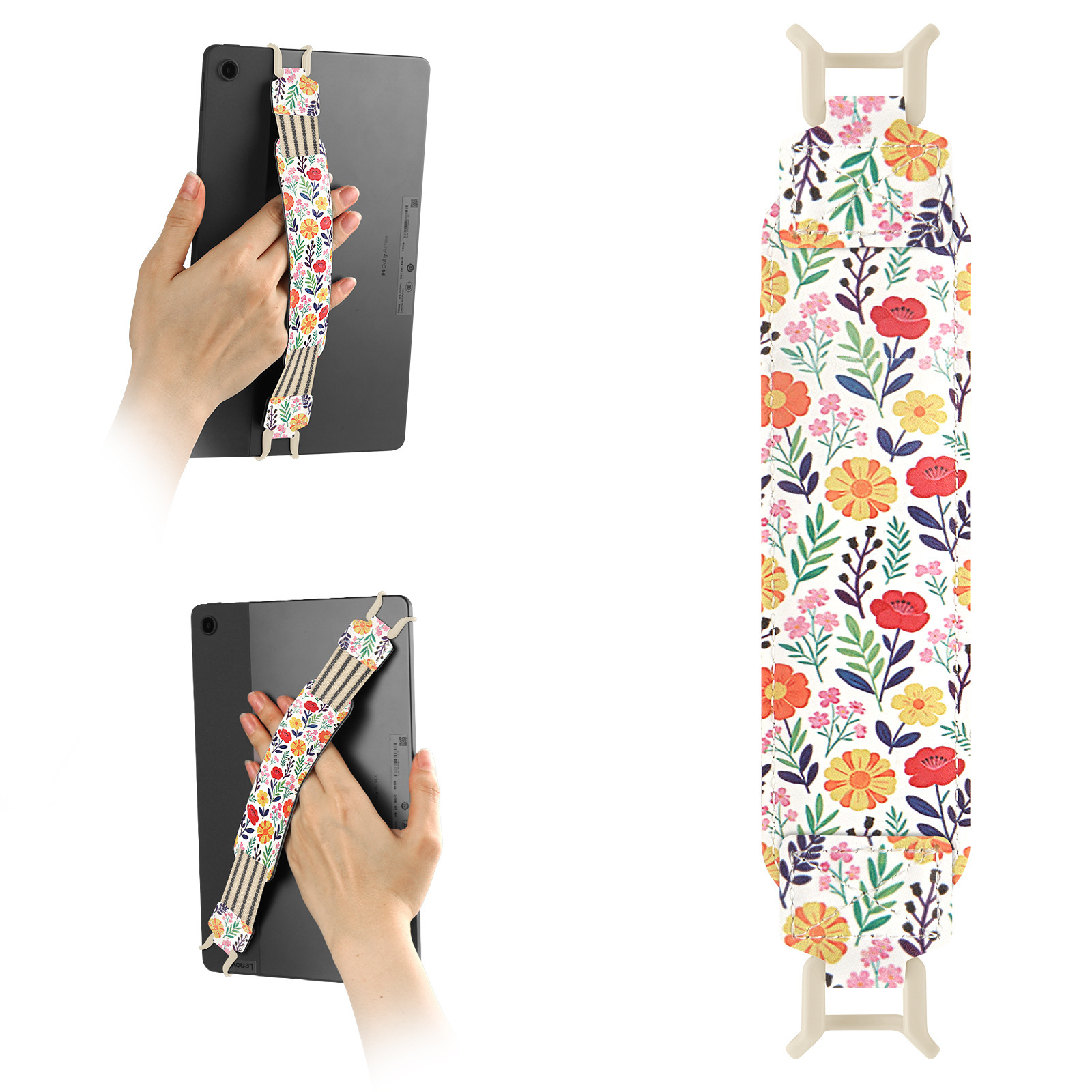 Blanc avec imprimé floral