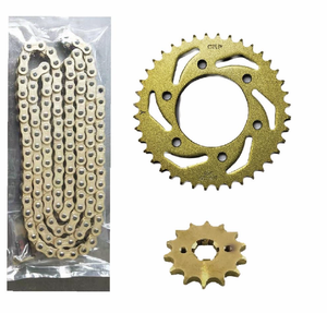 428H yüksek performanslı zincir 45T 14T dişli seti 520 şartname gelişmiş güç iletim verimliliği için 116 bağlantılar - Product Image 2