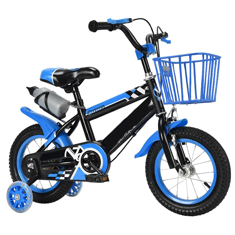 Fabrika ucuz fiyat kir 12 14 16 inç bisicleta jant 3-4 5 6 8 yaşında destek tekerleği döngüsü erkek bisiklet çocuklar için çocuk bisikleti