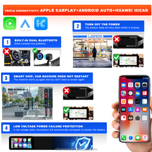 5,5 дюймов экран мотоцикла GPS беспроводной CarPlay Android Auto 1080P камера портативный дисплей навигации - Product Image 5