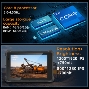 IP68 Waterproof Certified 10 Inch <strong>Android</strong> <strong>OS</strong> Sunlight Readable Screen 1d 2d <strong>Scan</strong> Industrial Rugged Tablet PC - Product Image 2