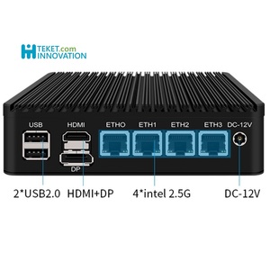 Intel 11th Gen Jasper Lake Celeron N5095 N5105 Pentium N6005 2.5G Multi Network Port Soft Routing Industrial <strong>Control</strong> <strong>Computer</strong> - Product Image 3