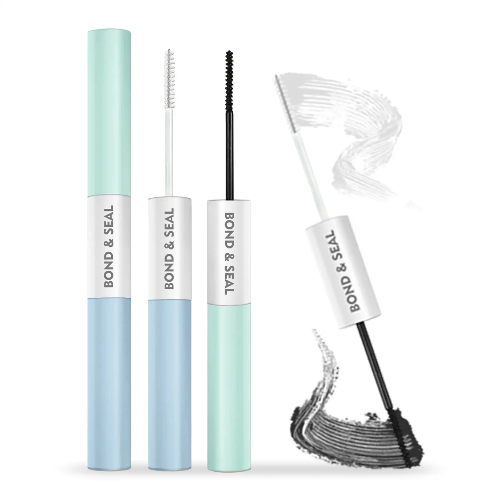 Jaunty Sky Private Label 2 in 1 8g Streifen Wimpern kleber Kleber Korea Kleber Hochwertige Dual Ended DIY Wimpern Bond