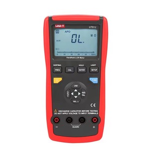Medidor de Puente Digital, DC medidor de resistencia, instrumento Manual de medición de parámetros de puente, LCD Dual, LCR, UT611/UT612, 1 Ud, 2 uds. - Product Image 1