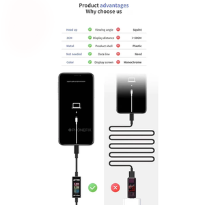 18kinds AV-Line Charging Data Line Detection 1.0m Current for Pad Phone Pod Type C for Android Fast Charge Voltage Brush Tester - Product Image 5