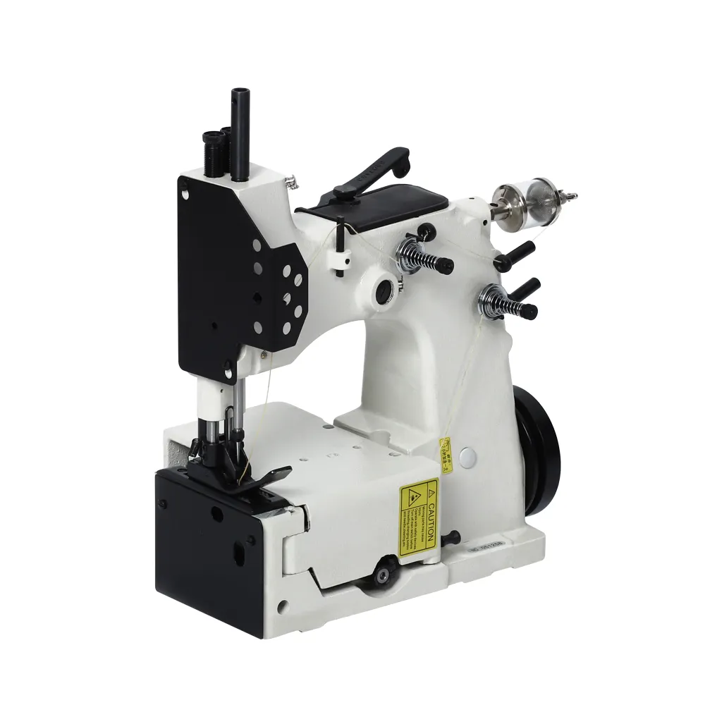 Máquina de coser semiautomática para DS-35-2A, máquina de sellado de bolsas con doble hilo y aguja única